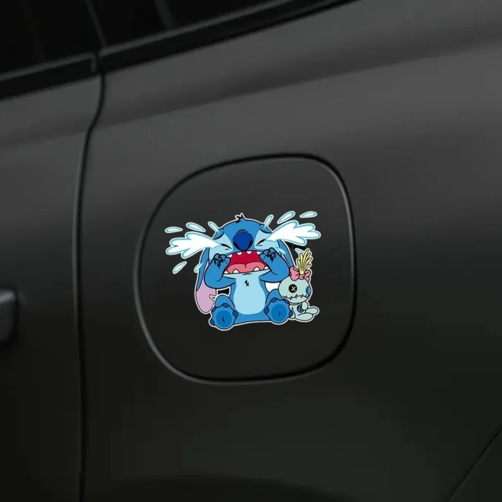 Stitch character Car Decal